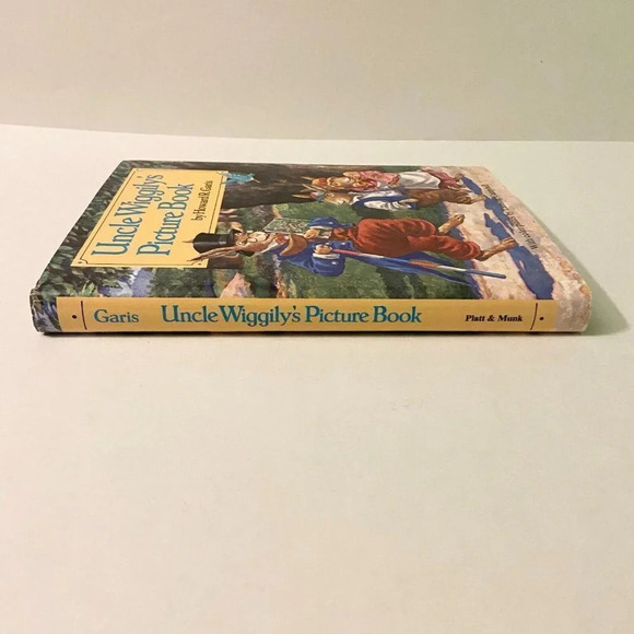 Vintage 1989 Uncle Wigglys Picture Book by Howard R Garis Platt and  Munk HC DJ - Picture 3 of 16